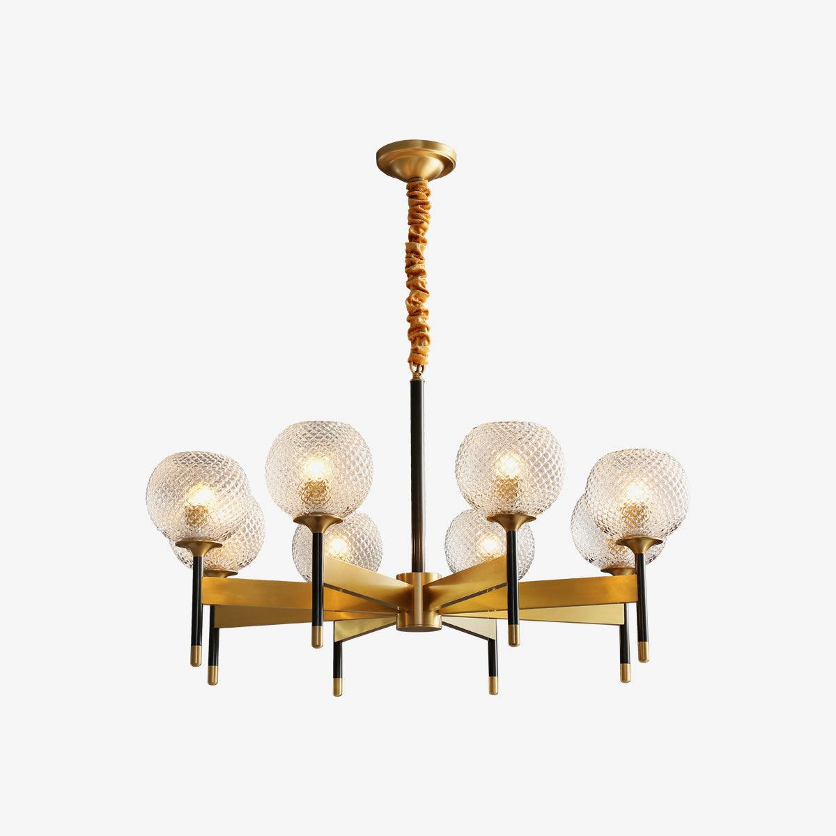 Glint Moderner Messing-Kronleuchter-Letslighting
