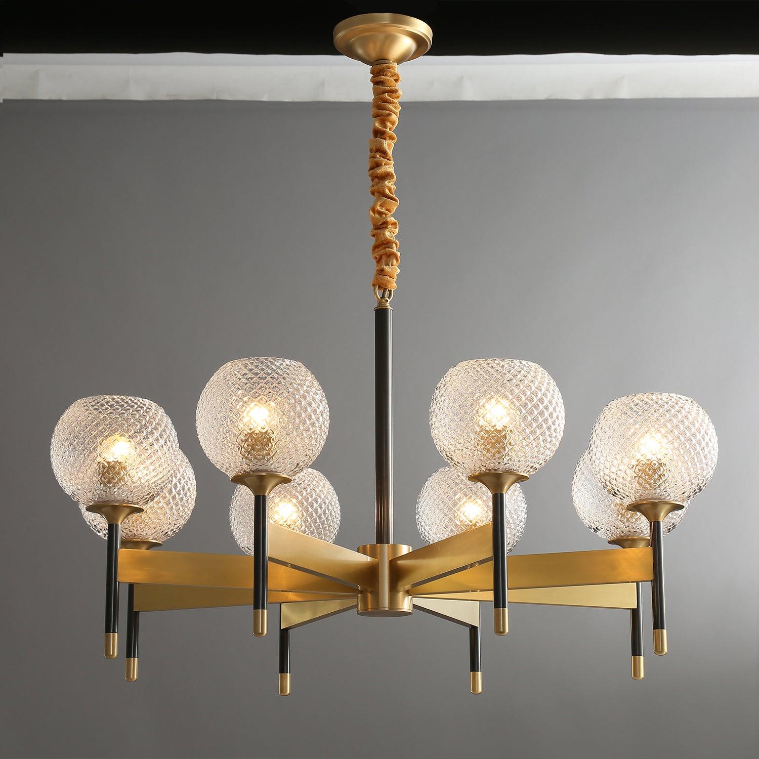 Glint Moderner Messing-Kronleuchter-Letslighting