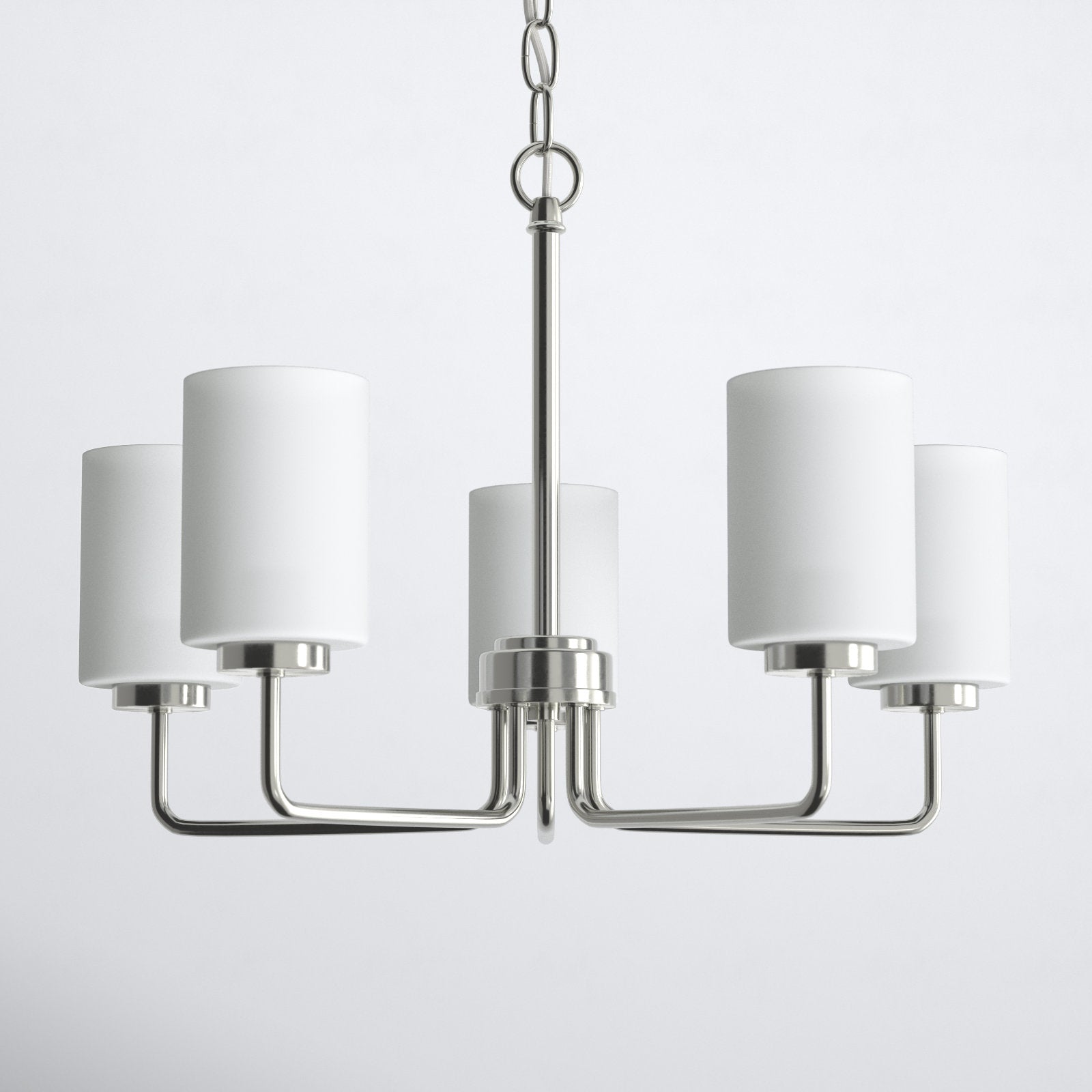 Neva Moderner Kronleuchter aus Schwarzem Glas-Letslighting