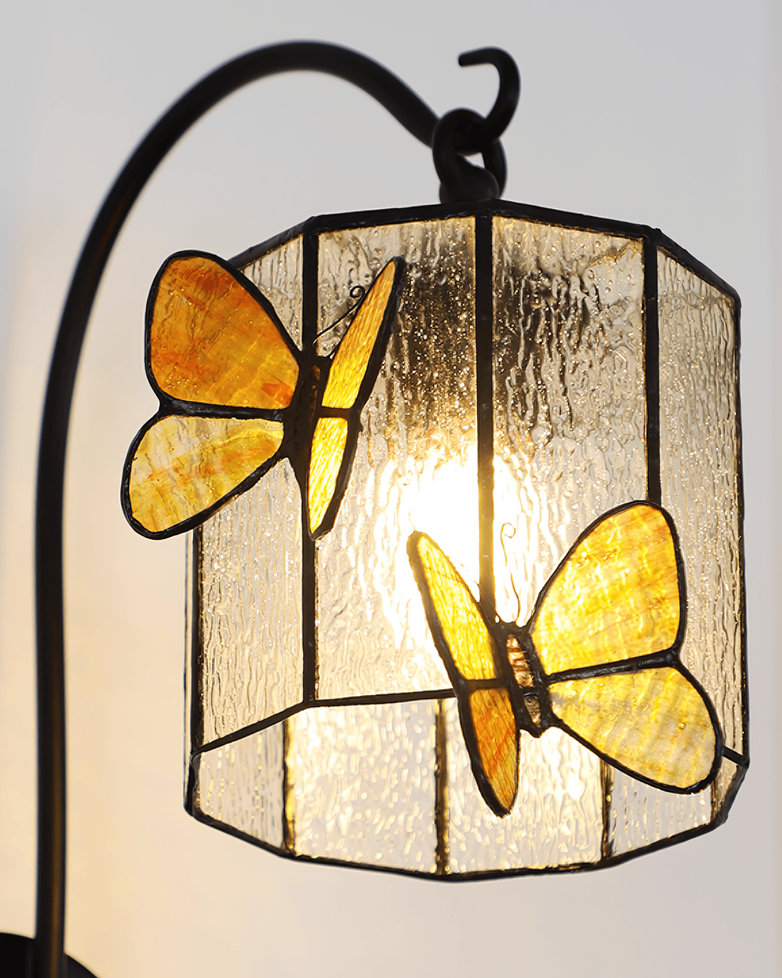 Tiffany Vintage Glas Wandleuchte-Letslighting