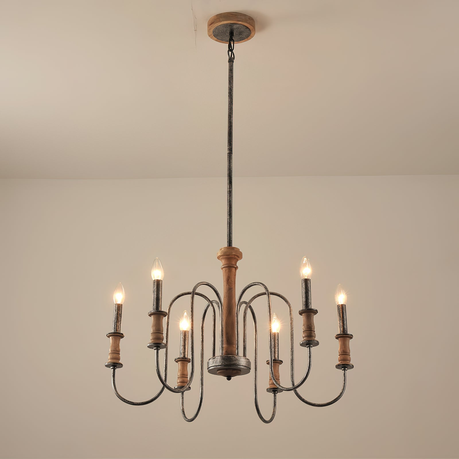 Volo Postmoderner Luxus-Holzleuchter-Letslighting