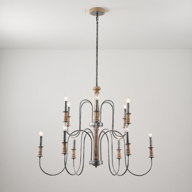 Volo Postmoderner Luxus-Holzleuchter-Letslighting