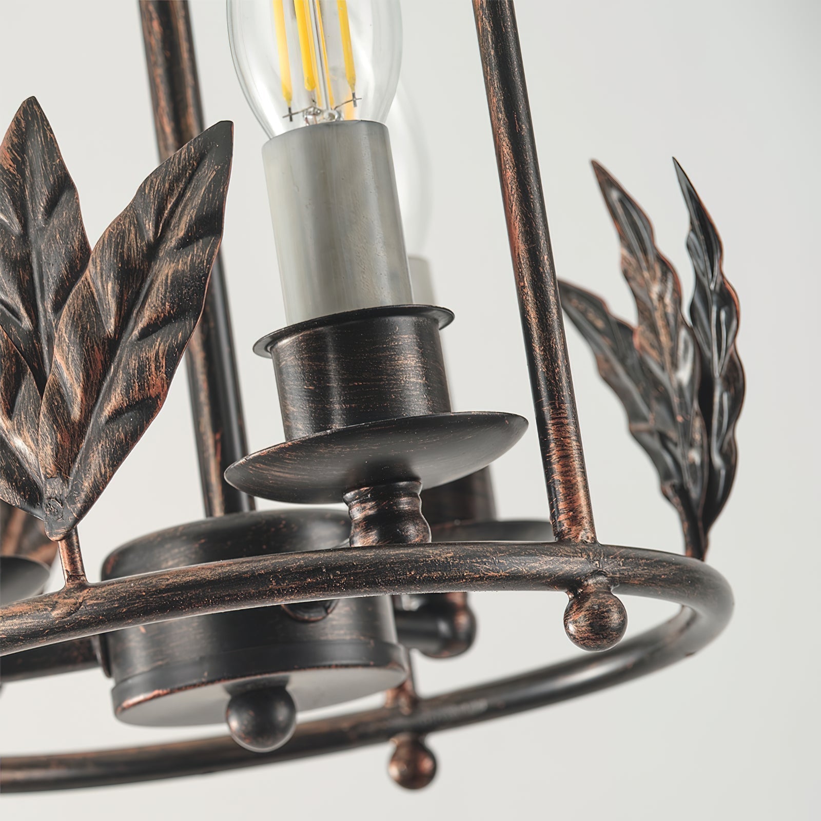 Hylite Vintage Industrial Gold Laterne Pendelleuchte-Letslighting