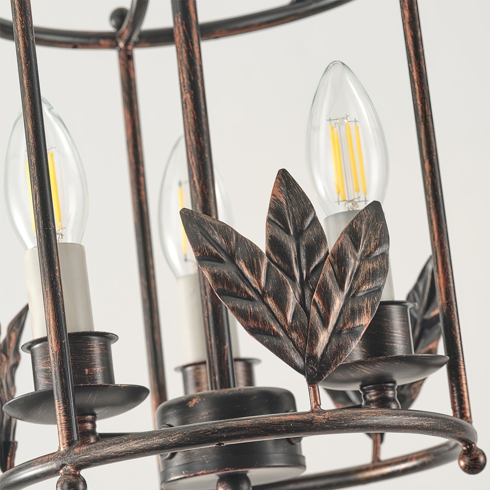 Hylite Vintage Industrial Gold Laterne Pendelleuchte-Letslighting