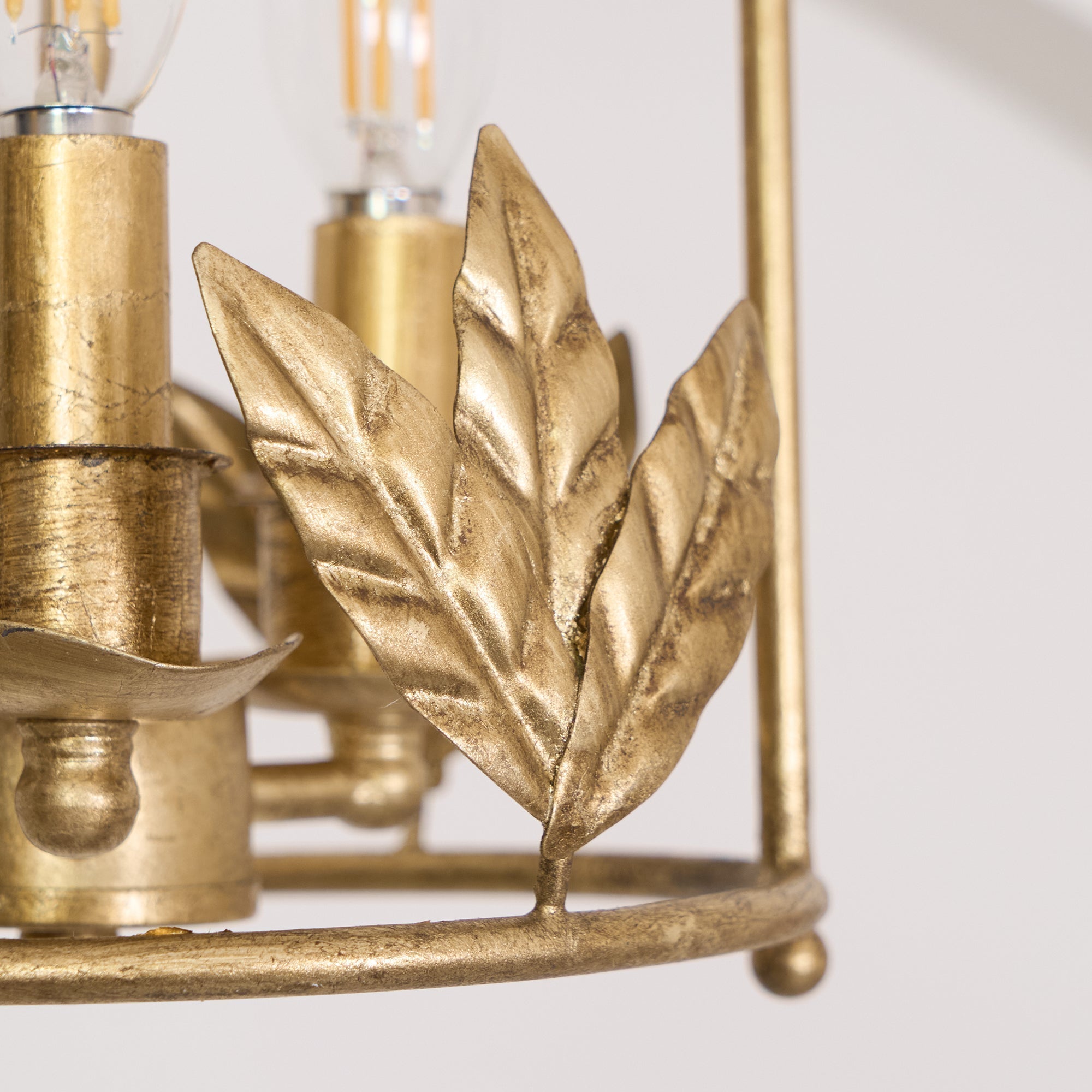 Hylite Vintage Industrial Gold Laterne Pendelleuchte-Letslighting