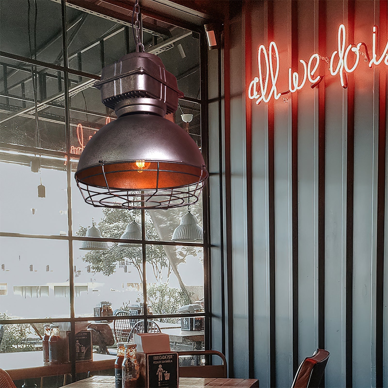 Astra Vintage Industrial Pendelleuchte-Letslighting