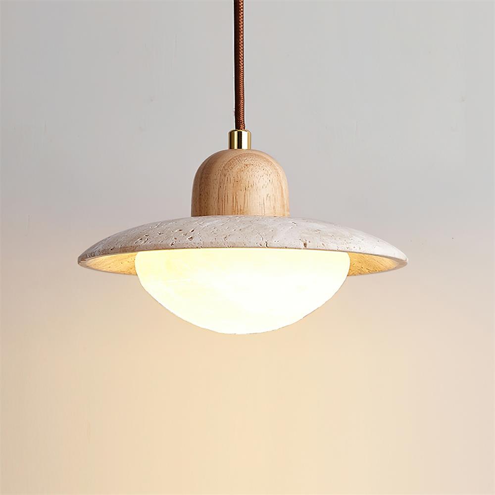 Duvio Travertine Pendant Light - Letslighting