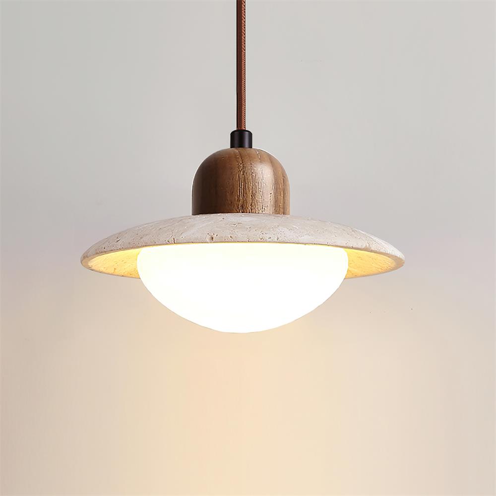 Duvio Travertine Pendant Light - Letslighting