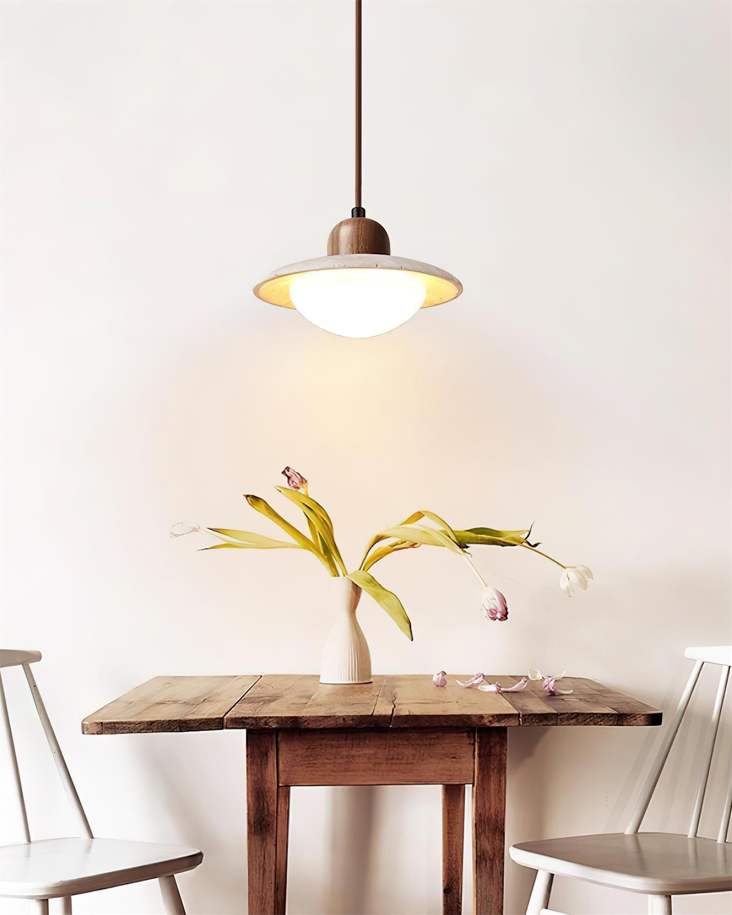 Duvio Travertine Pendant Light - Letslighting