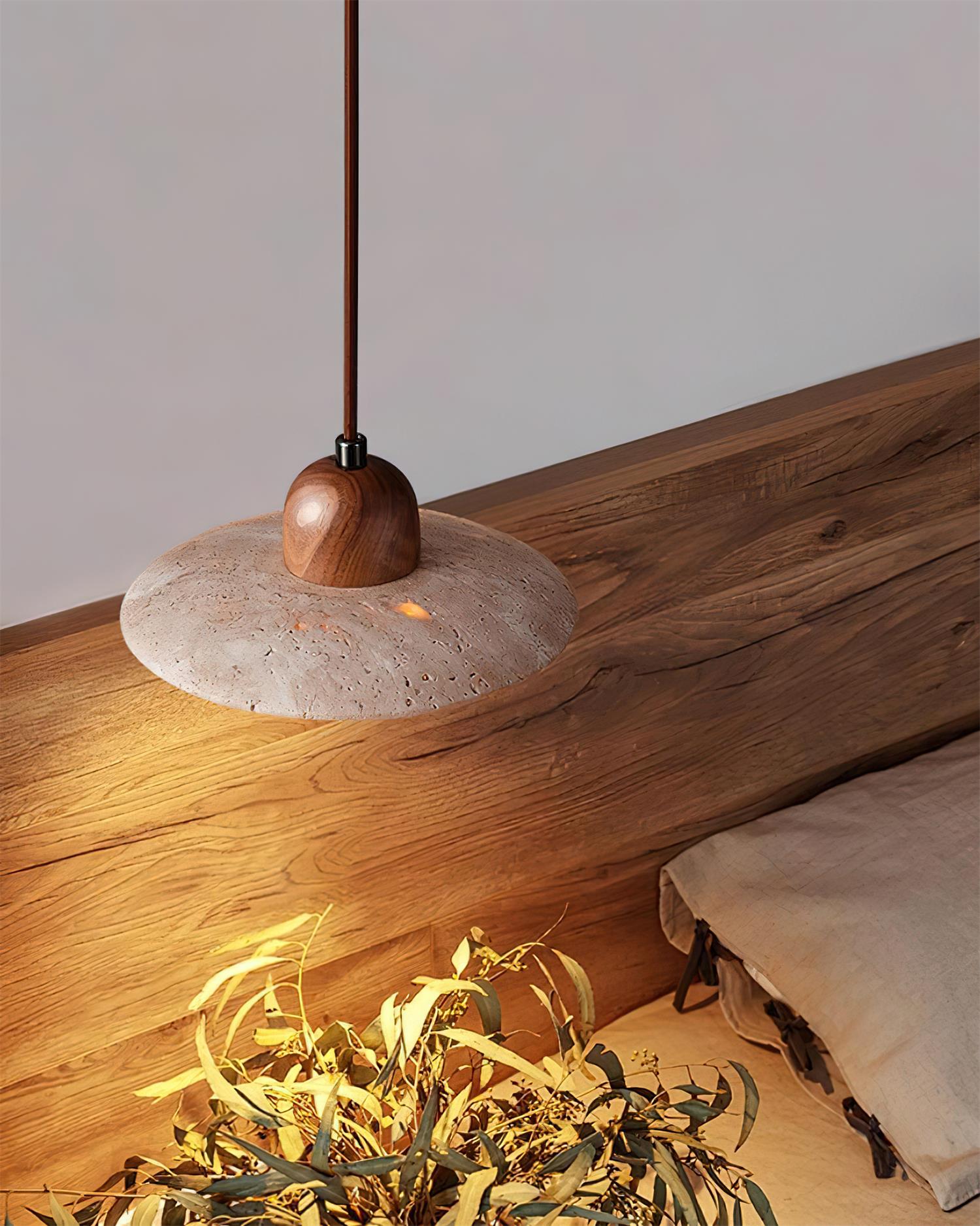 Duvio Travertine Pendant Light - Letslighting