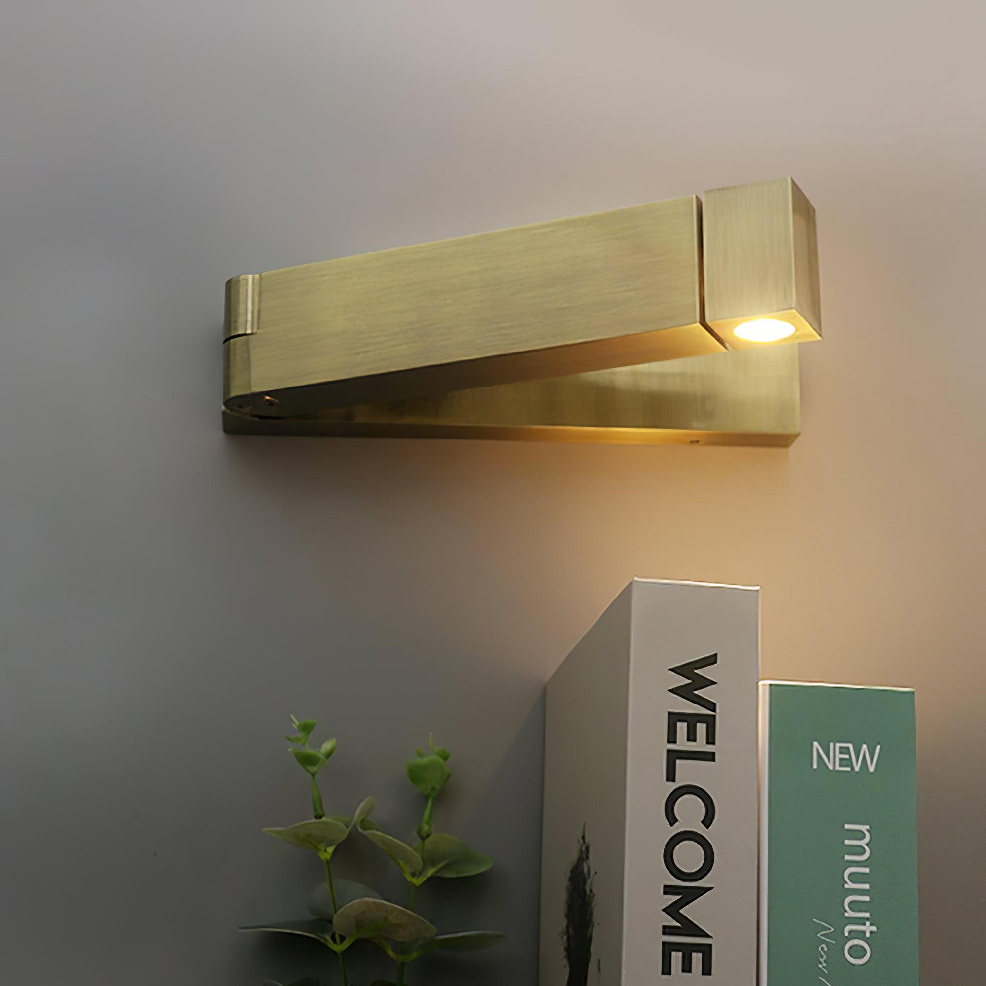 LED Wandleuchte Aluminium Legierung Körper Matt Schwarz Nickel Minimalistisch-Letslighting