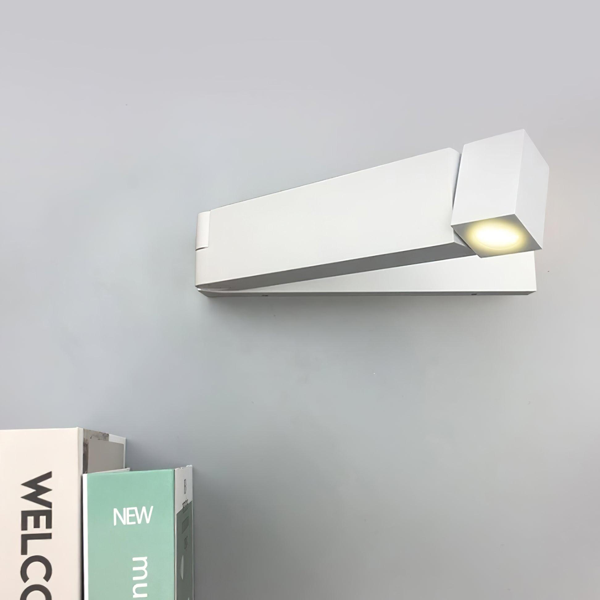 LED Wandleuchte Aluminium Legierung Körper Matt Schwarz Nickel Minimalistisch-Letslighting