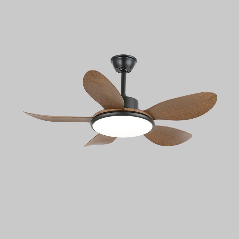 Tirenor Holz Deckenventilator mit Beleuchtung