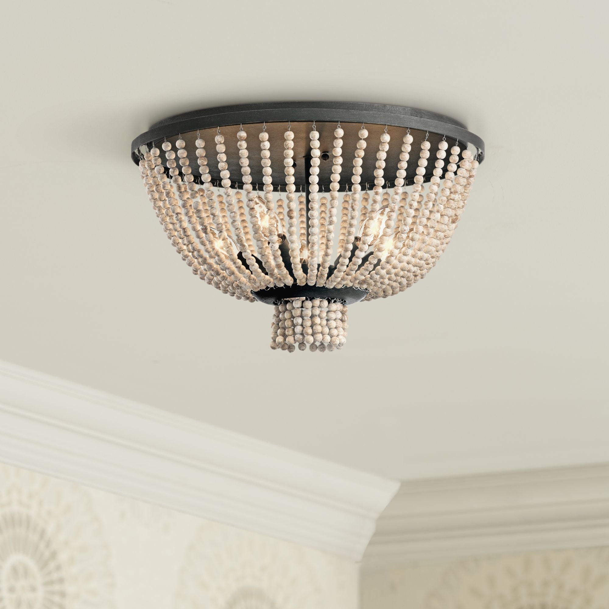 Solis Elegante Holz Deckenleuchte-Letslighting