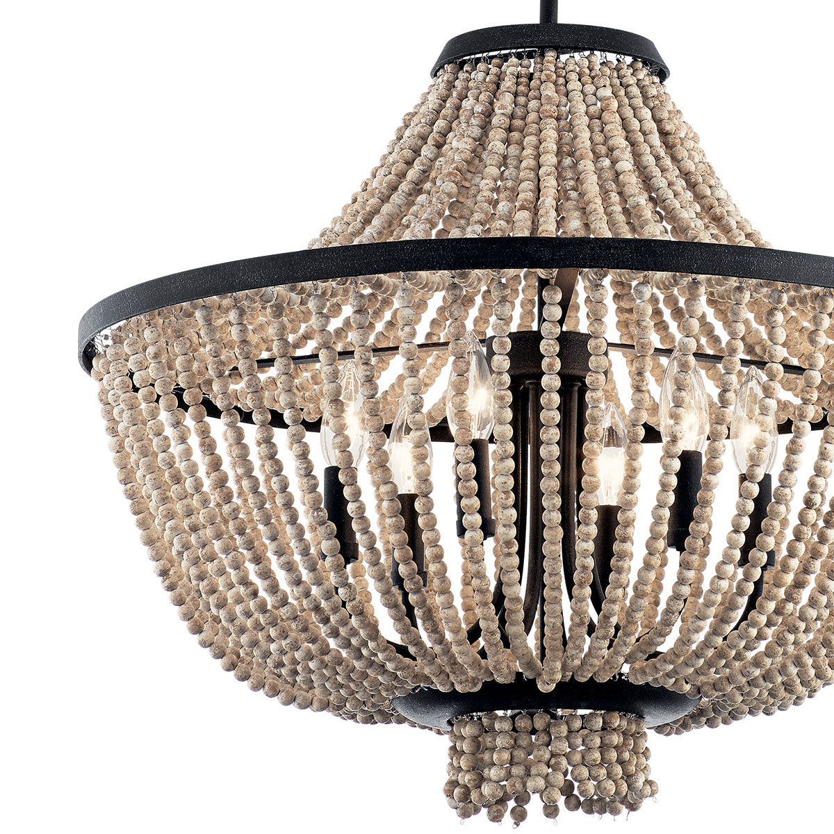 Vela Eleganter Holzkronleuchter-Letslighting