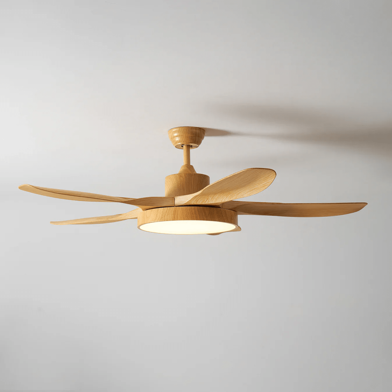 Warndiagramm für inkompatible Deckenarten (Balken + Gipskartonplatten) für die StillWind Ventilatorleuchte.