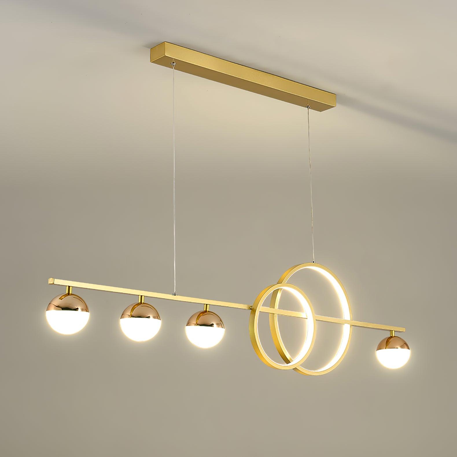 Aviniel Zeitgenössische Pendelleuchte aus Messing-Letslighting