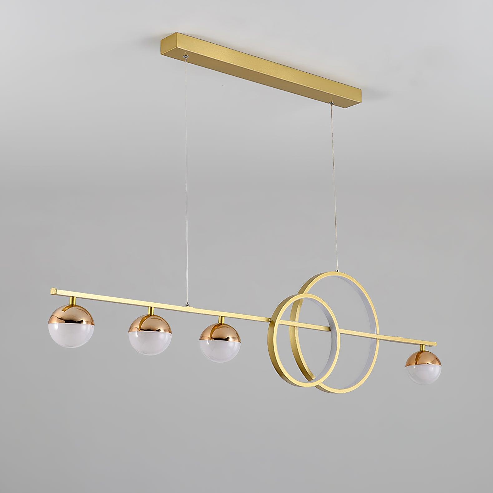 Aviniel Zeitgenössische Pendelleuchte aus Messing-Letslighting