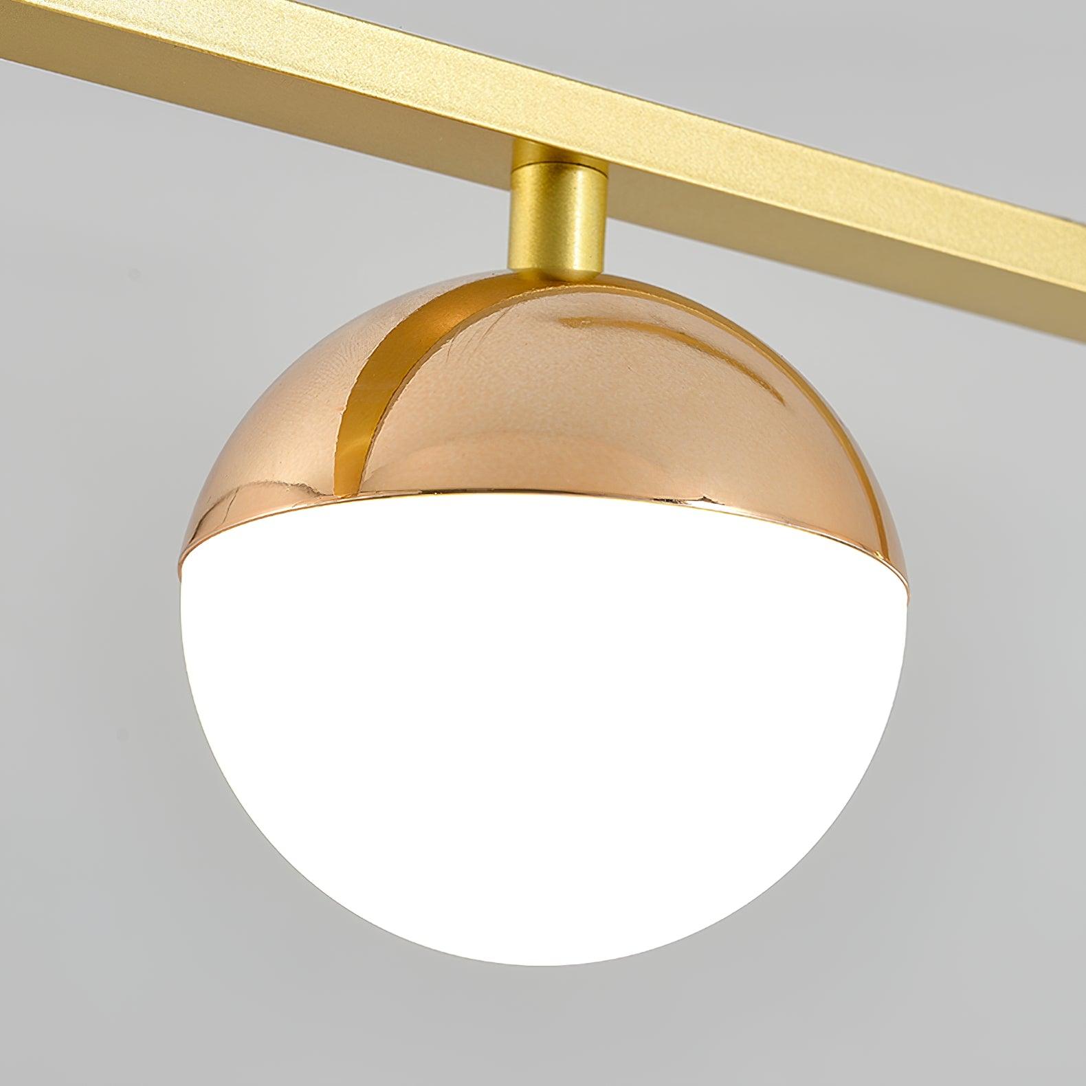 Aviniel Zeitgenössische Pendelleuchte aus Messing-Letslighting