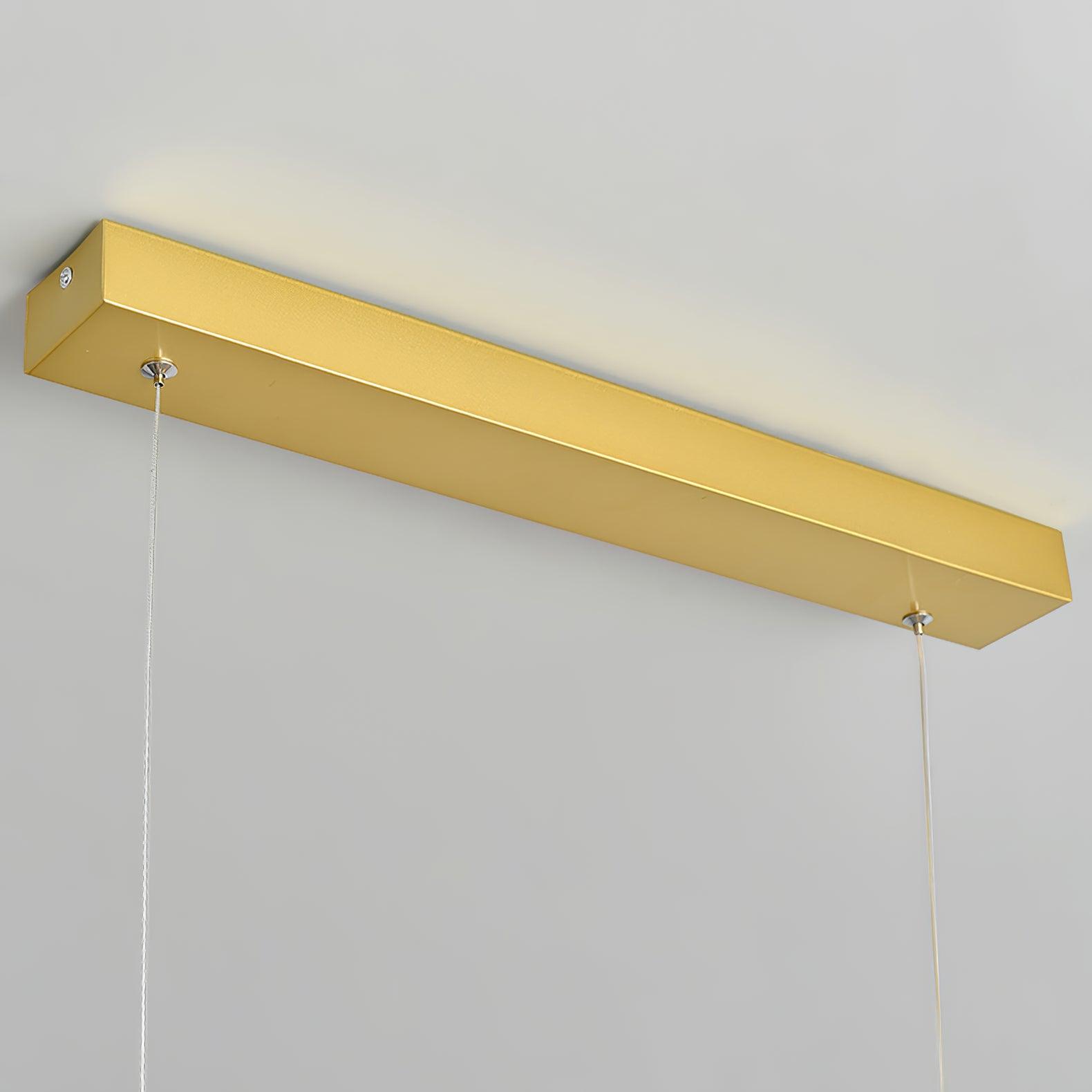 Aviniel Zeitgenössische Pendelleuchte aus Messing-Letslighting