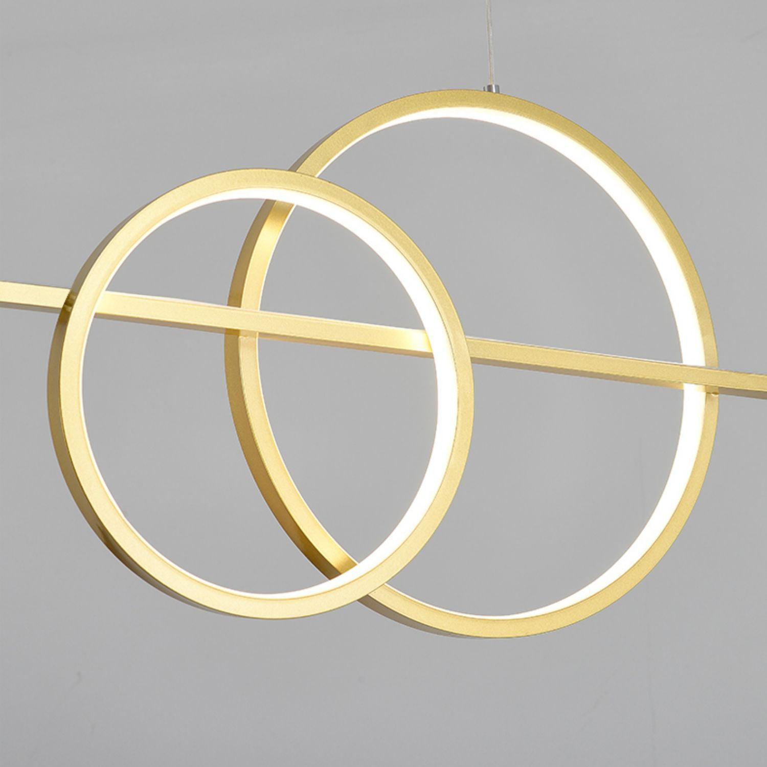 Aviniel Zeitgenössische Pendelleuchte aus Messing-Letslighting