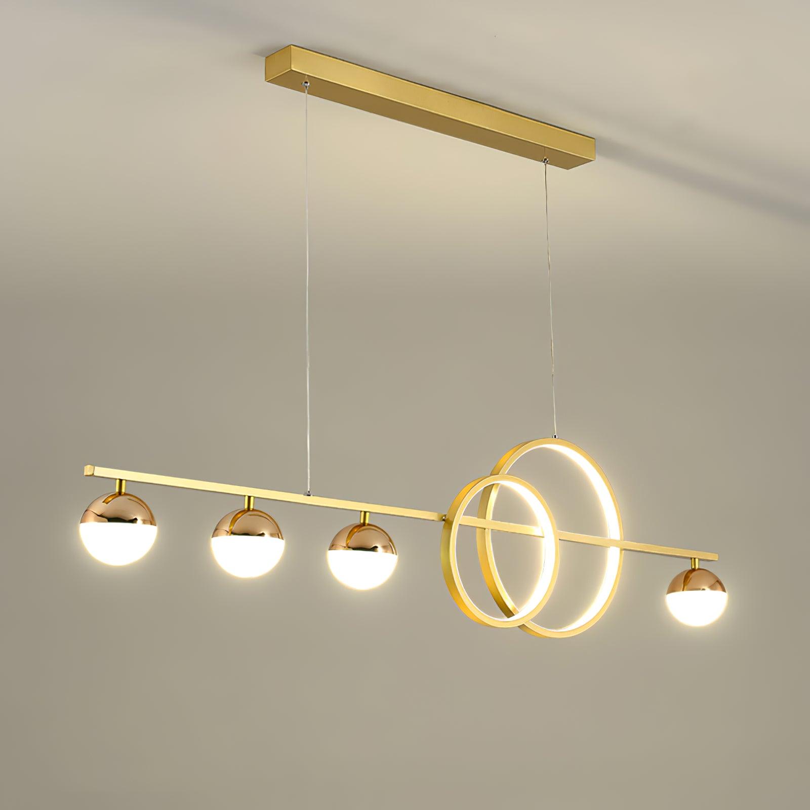 Aviniel Zeitgenössische Pendelleuchte aus Messing-Letslighting