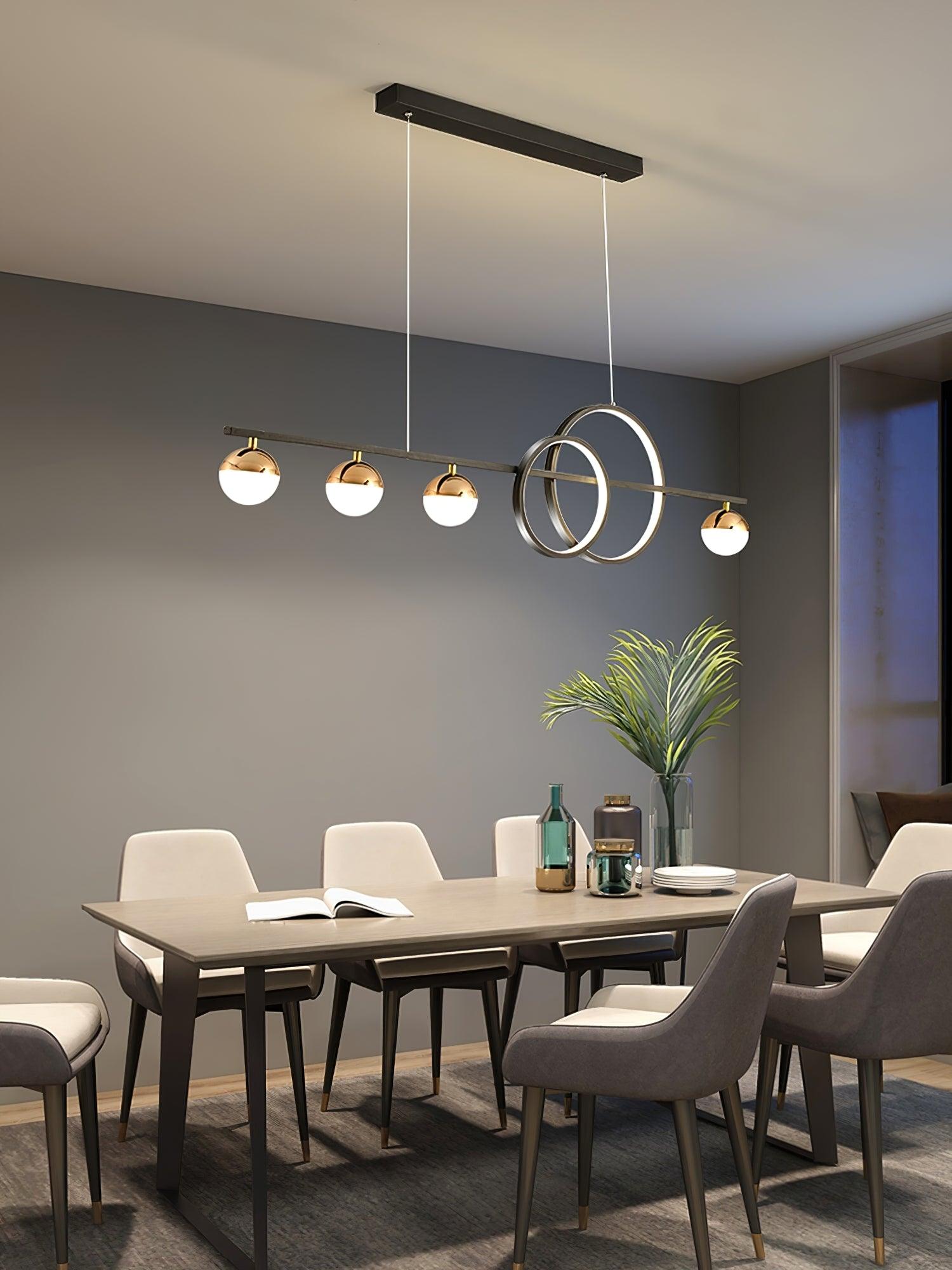 Aviniel Zeitgenössische Pendelleuchte aus Messing-Letslighting