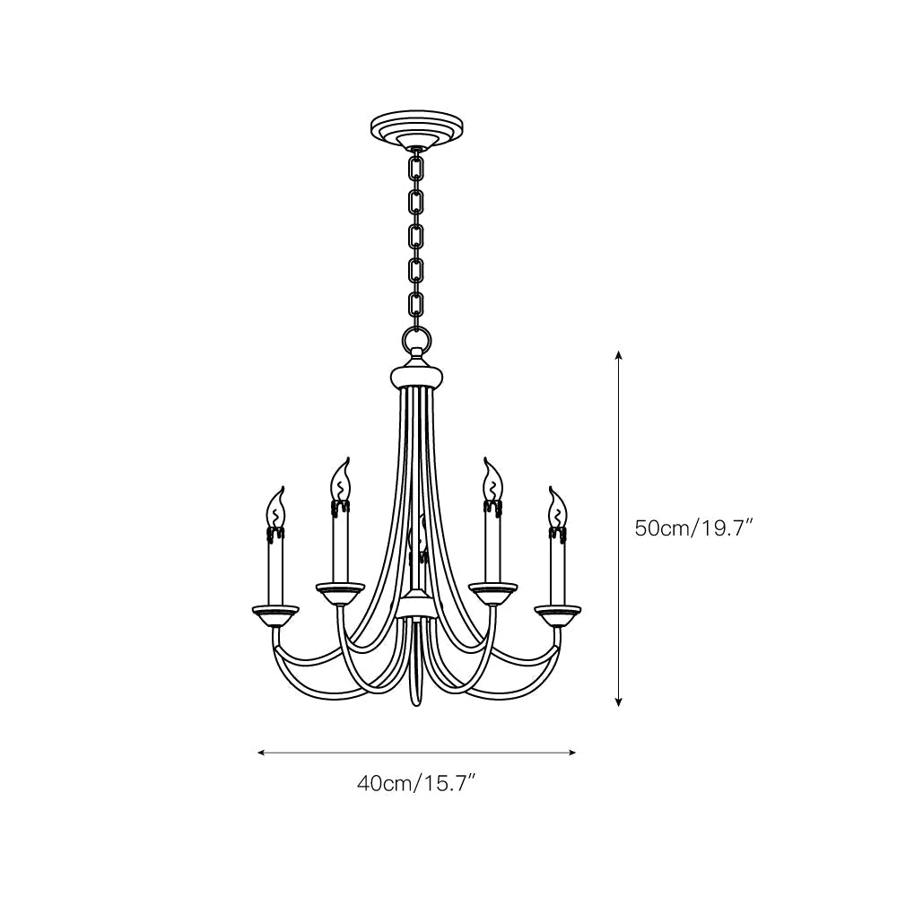 Calyx Postmoderne Eleganz Luxus Kronleuchter-Letslighting