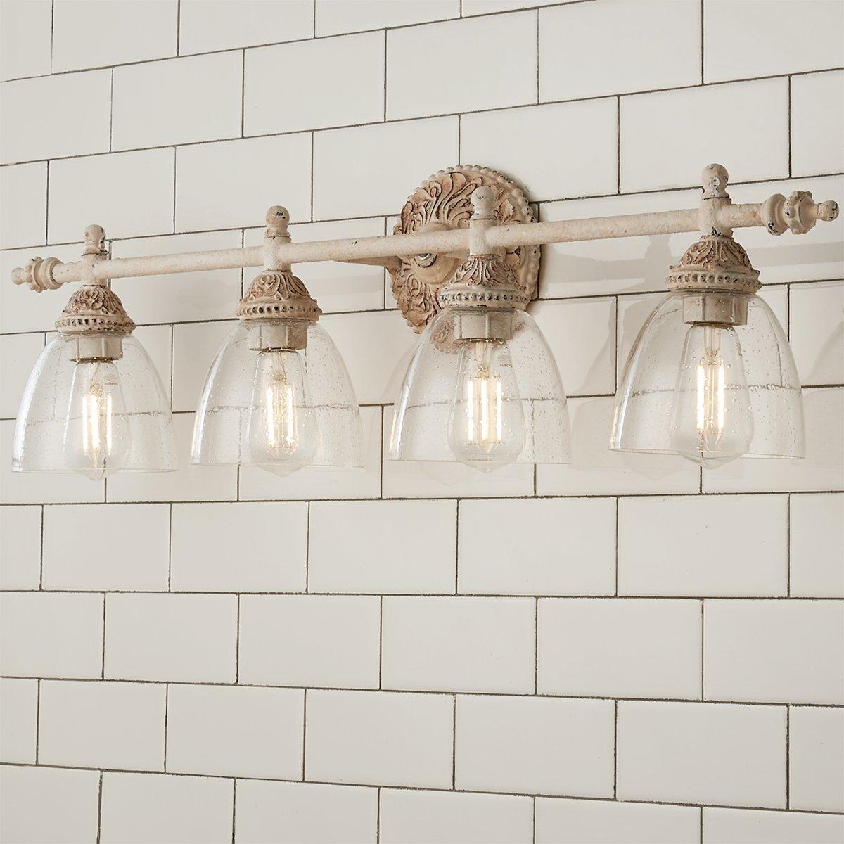 Orion Industrielle Vintage Wandleuchte aus Glas-Letslighting