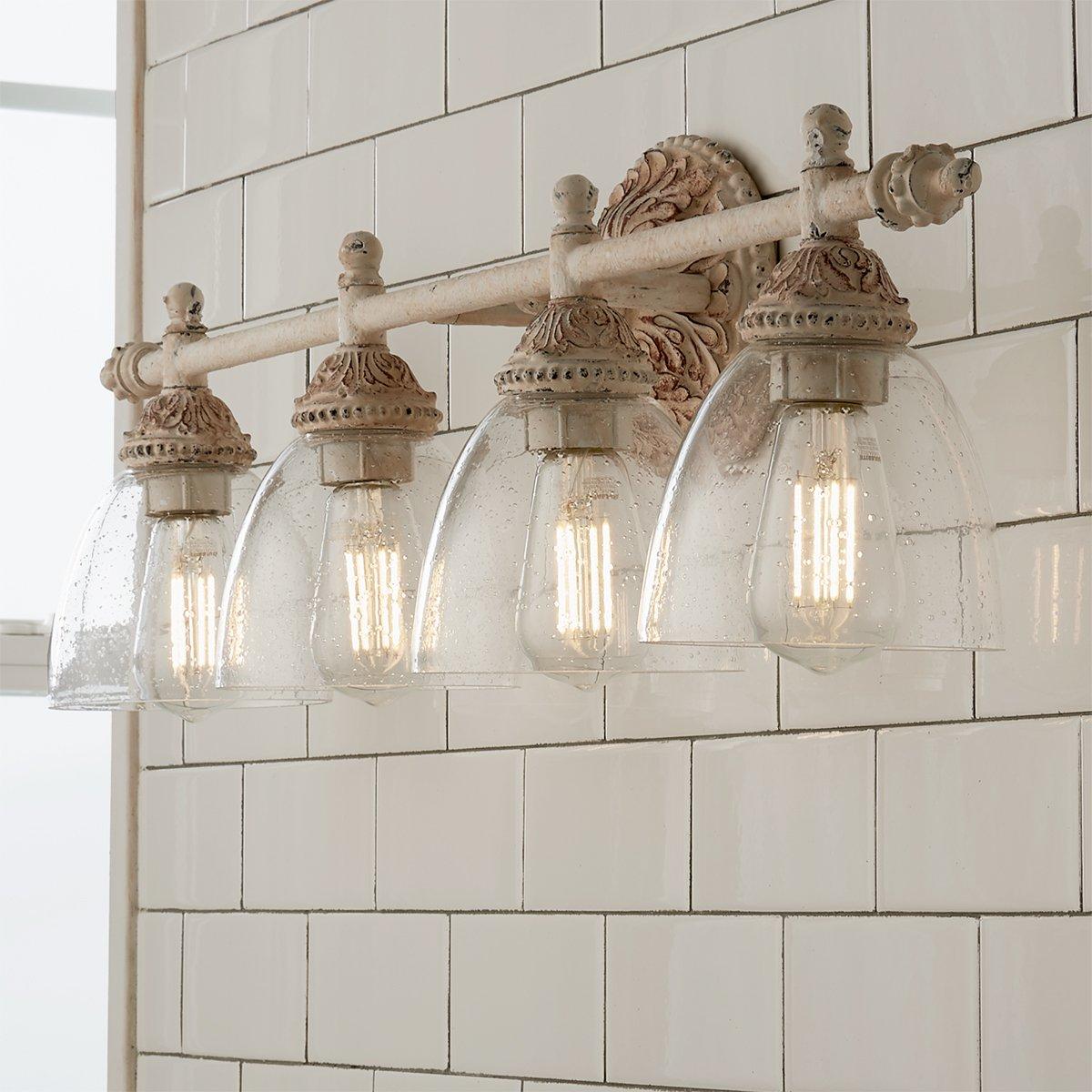 Orion Industrielle Vintage Wandleuchte aus Glas-Letslighting