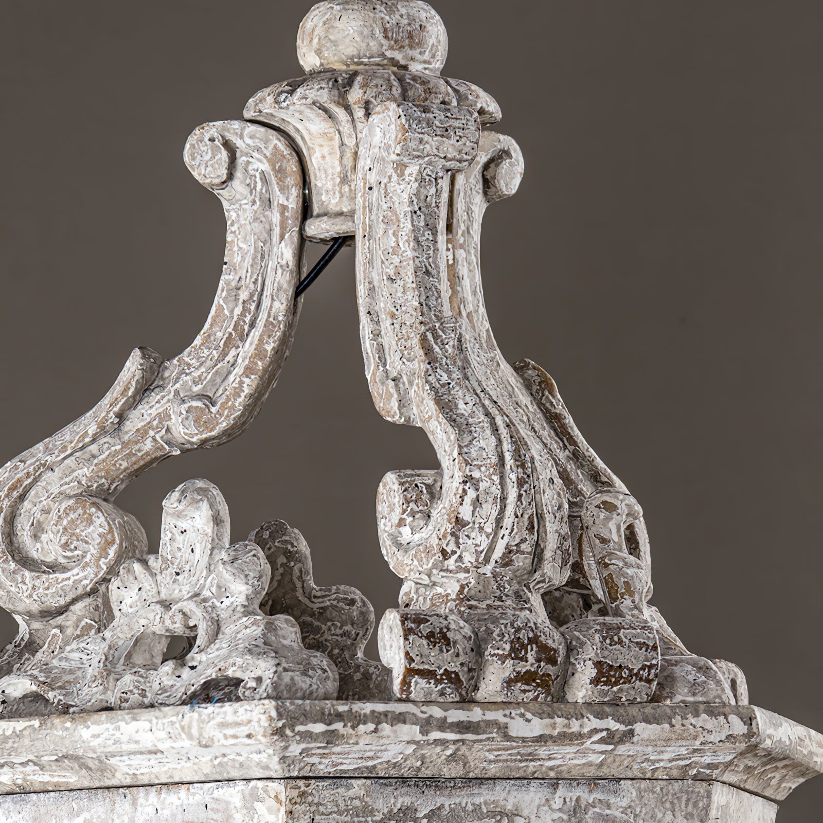 Seren Postmodern Luxus Eleganz Holz Harz Laterne Pendelleuchte-Letslighting