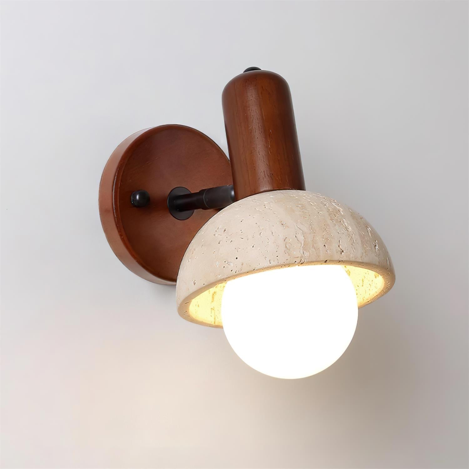 Oswin Travertine Wall Lamp - Letslighting