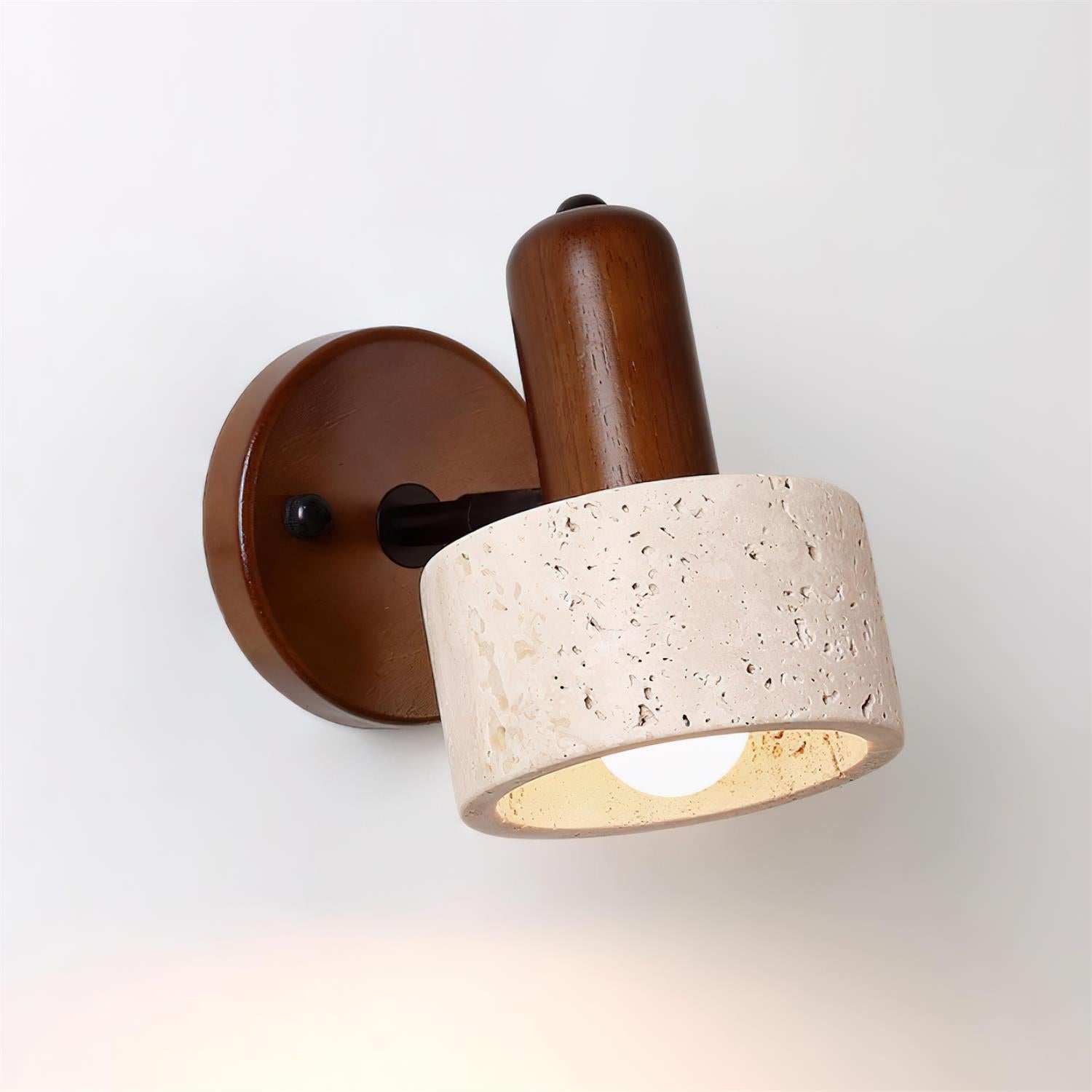 Oswin Travertine Wall Lamp - Letslighting