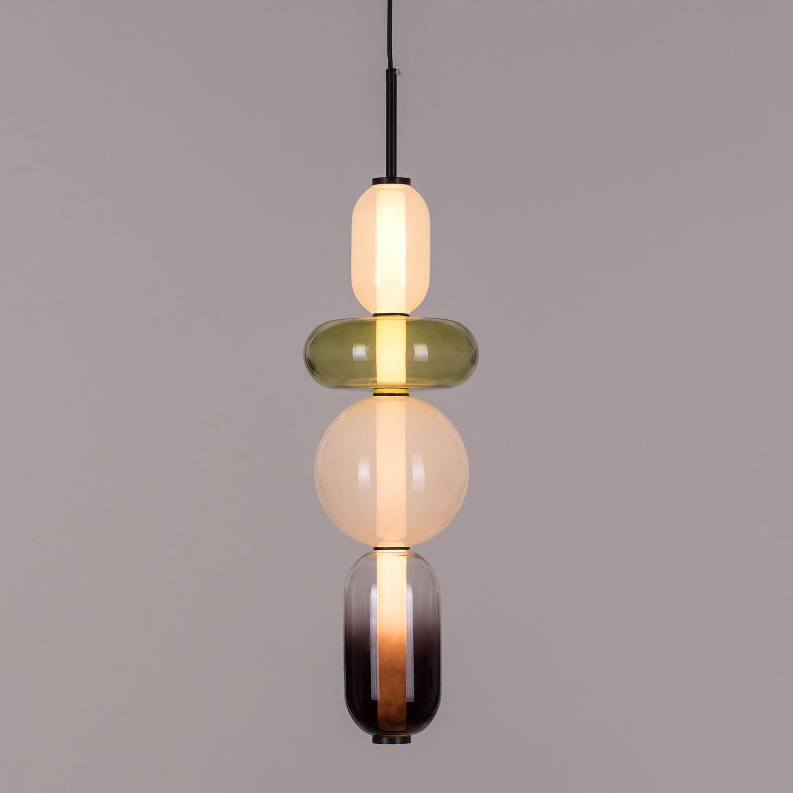 Candied Glass Combo Pendant Light - Blowlighting