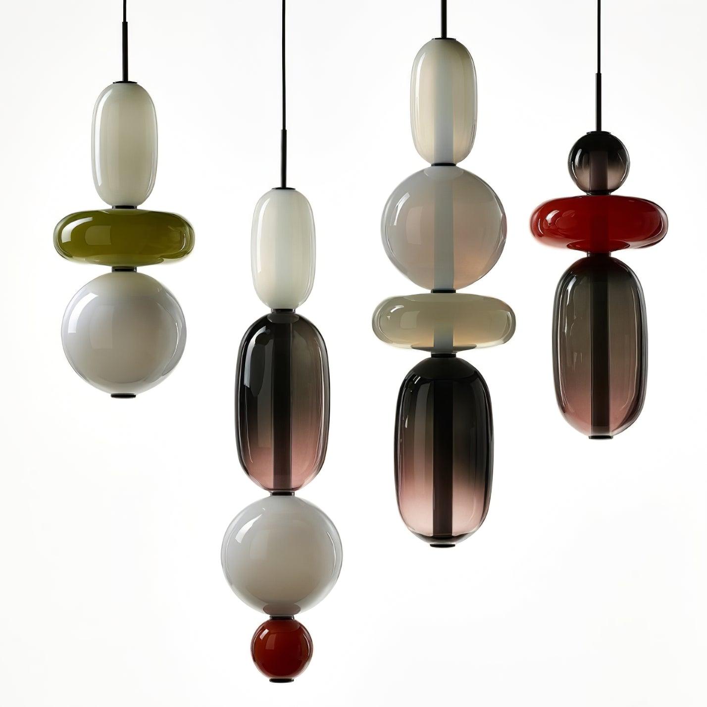 Candied Glass Combo Pendant Light - Blowlighting
