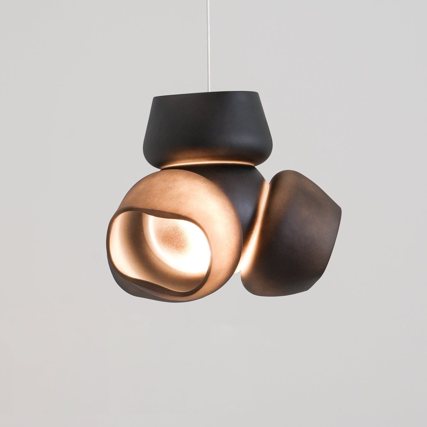 Ushaor Pendelleuchte Glas Individuelle Kreativität-Letslighting