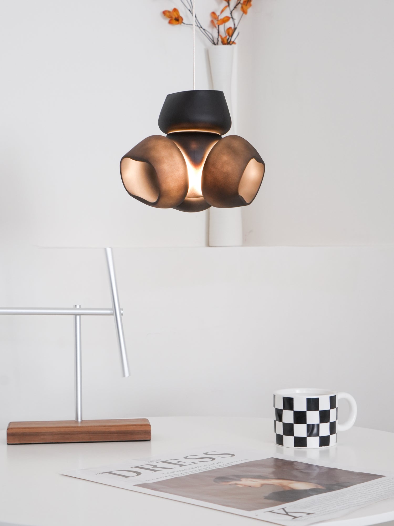 Ushaor Pendelleuchte Glas Individuelle Kreativität-Letslighting