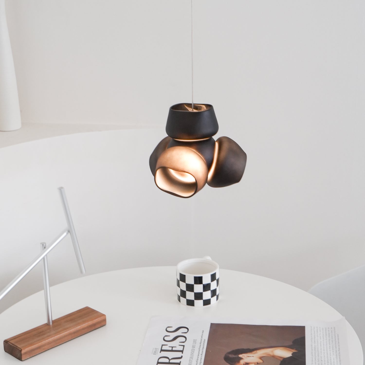 Ushaor Pendelleuchte Glas Individuelle Kreativität-Letslighting