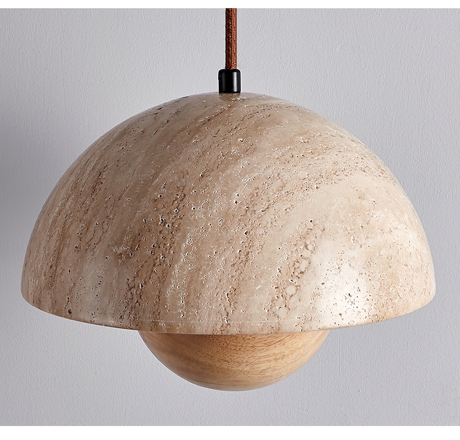 Ersile Travertine Pendant Light - Neutralighting