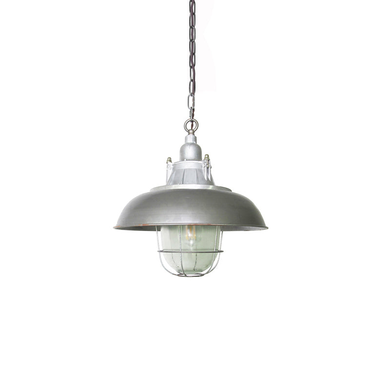 Celest Vintage Industrial Käfig Glas Pendelleuchte-Letslighting