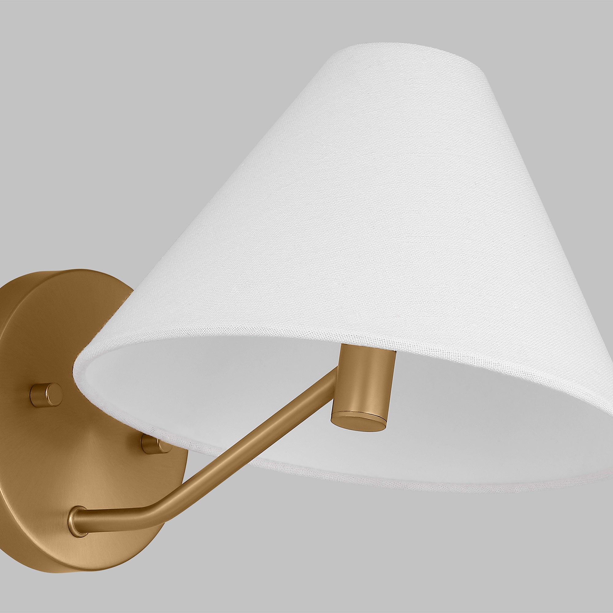 Aevum Modern Minimalist Brass Metal Sconce Wall Lamp - Letslighting