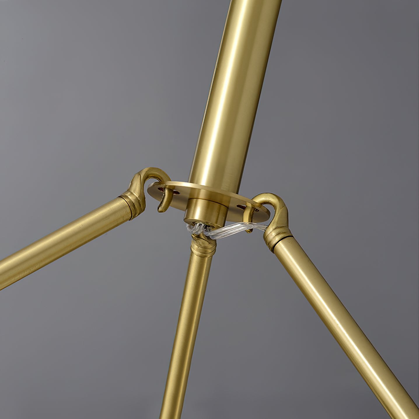 Cryon Postmodern Luxury Brass Alabaster Chandelier - Letslighting