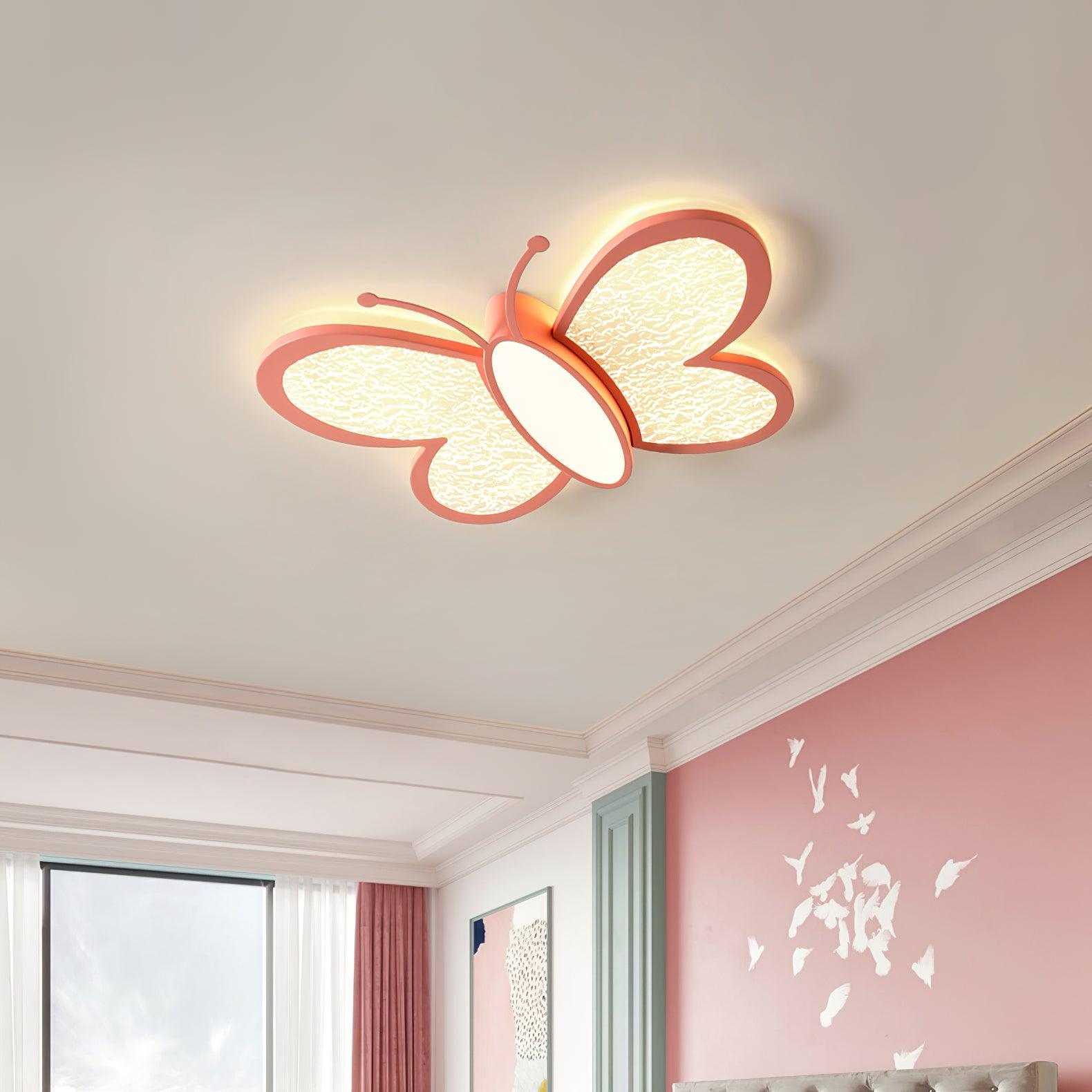 Rayo Nordic Art Schmetterling Deckenleuchte-Letslighting
