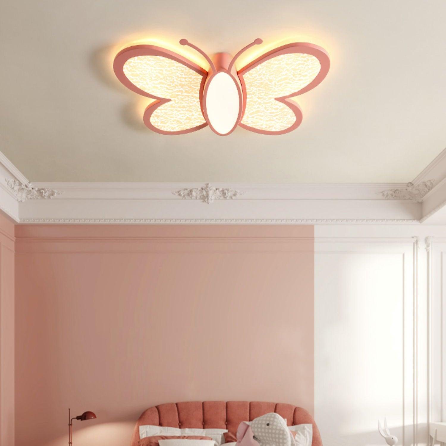 Rayo Nordic Art Schmetterling Deckenleuchte-Letslighting