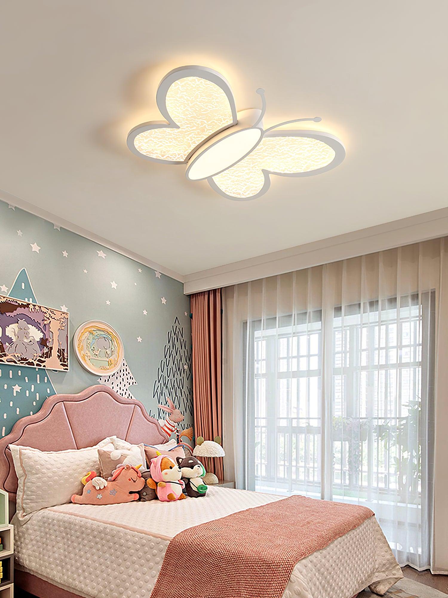 Rayo Nordic Art Schmetterling Deckenleuchte-Letslighting