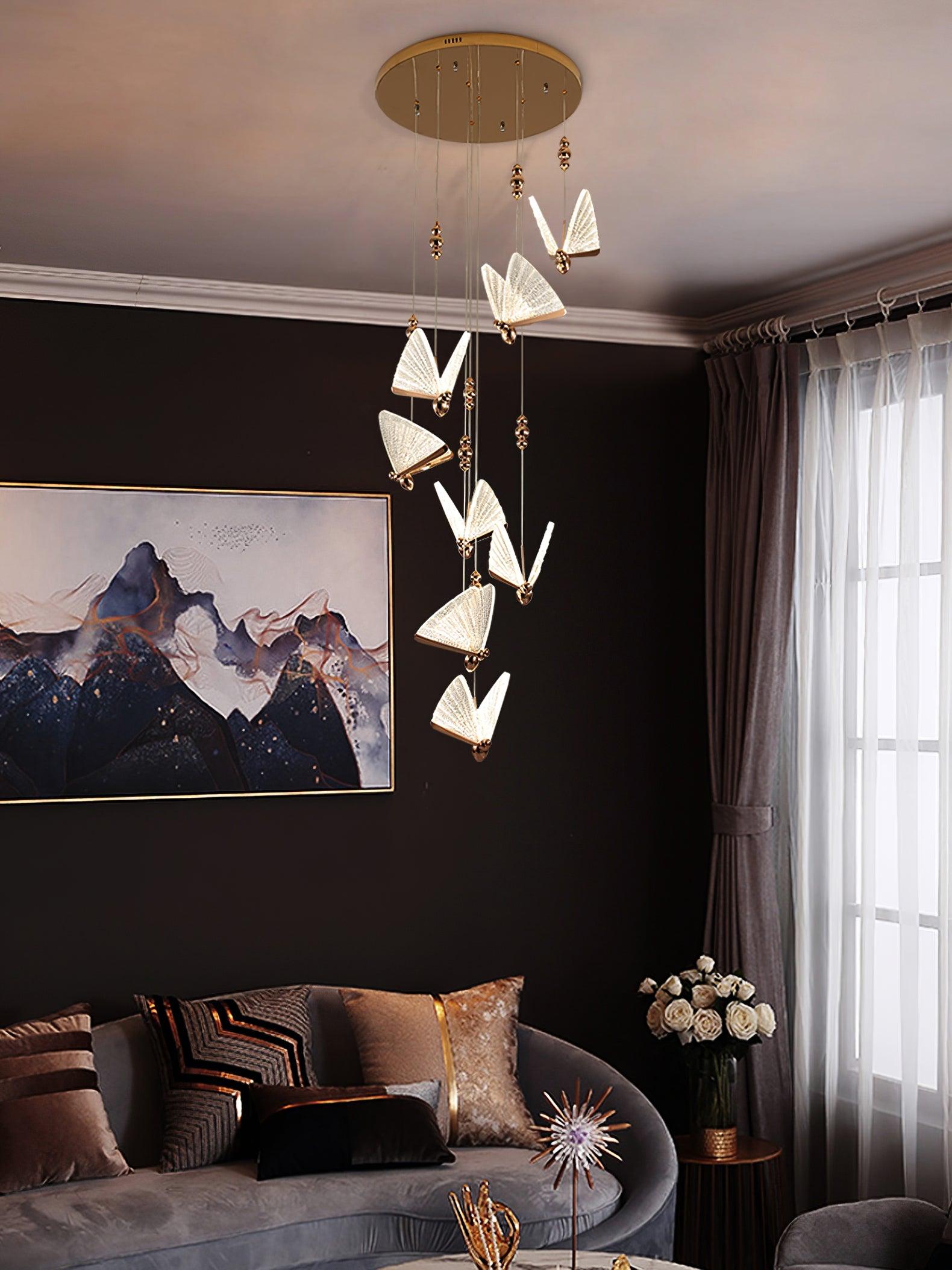 Butterfly Pendant Light - Blowlighting