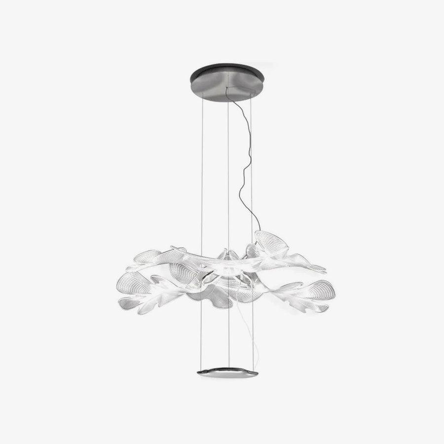 Solara Klarer Blatt-Deckenleuchter (Schwebeversion)-Letslighting
