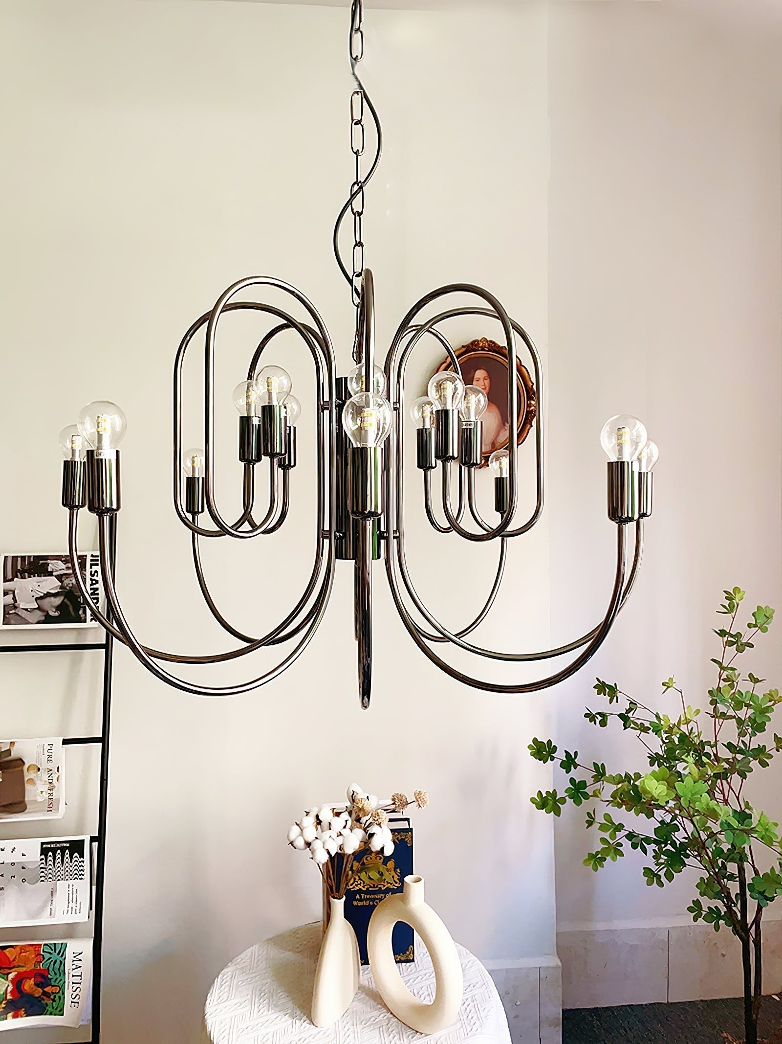 Ombre Eleganter Vintage-Industrie-Kronleuchter-Letslighting