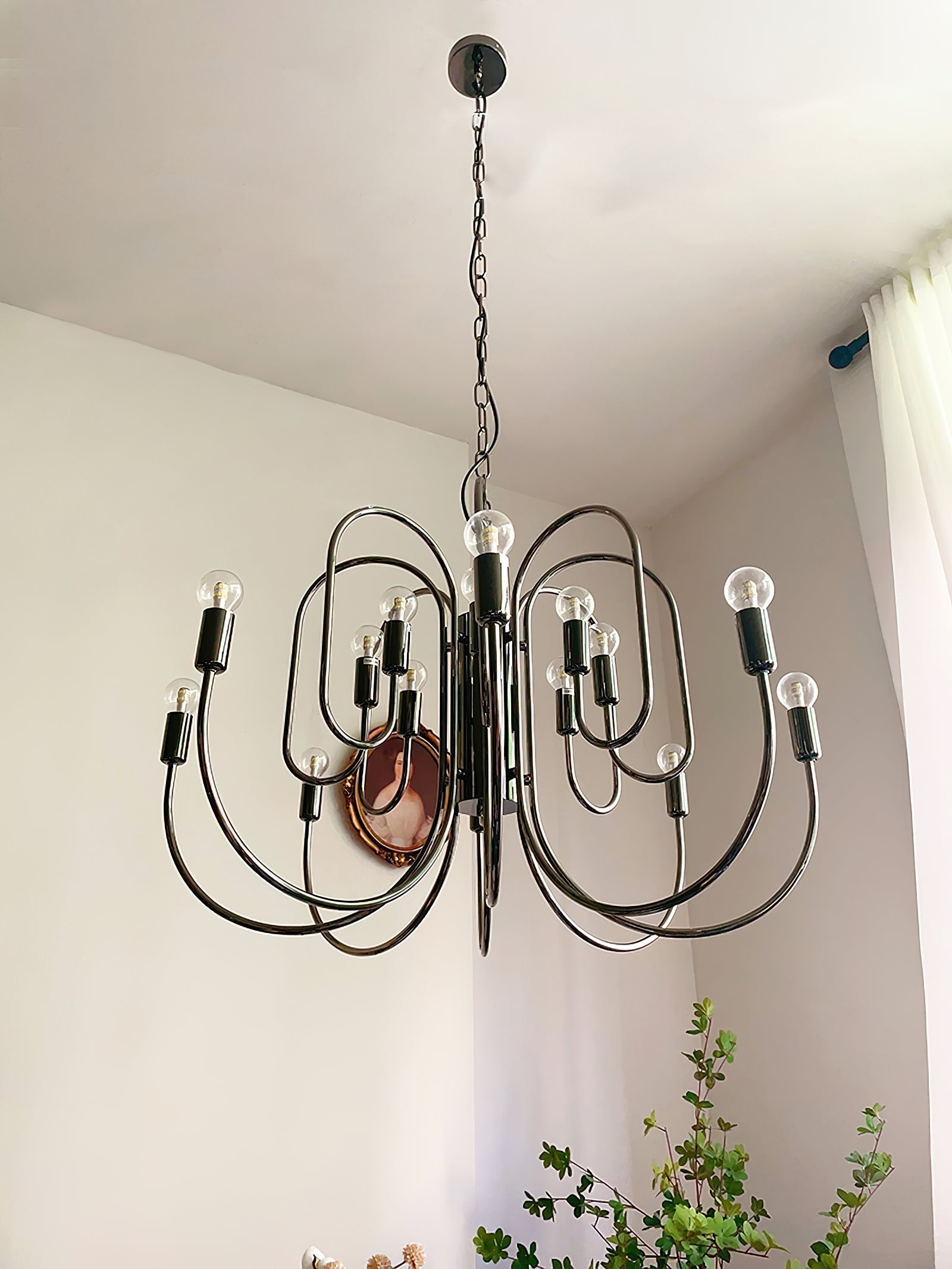 Ombre Eleganter Vintage-Industrie-Kronleuchter-Letslighting