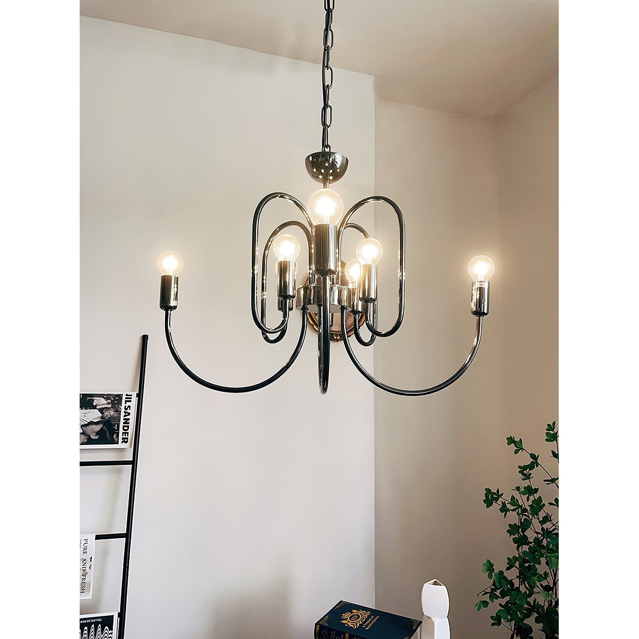 Ombre Eleganter Vintage-Industrie-Kronleuchter-Letslighting